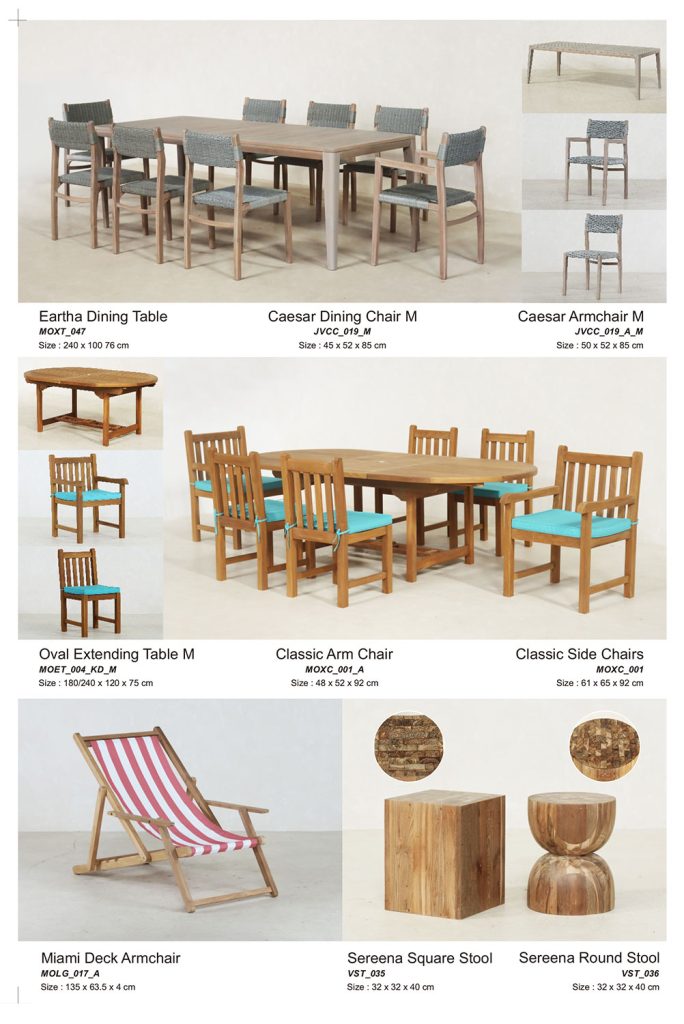 Classic & Modern Outdoor Furniture - Spoga Germany Exhibition 2023