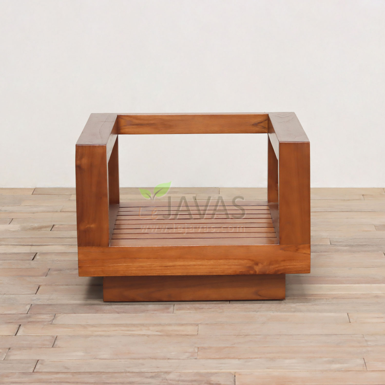 ZOE Armchair 80 x 74 x 55 CM, Walnut Treatment