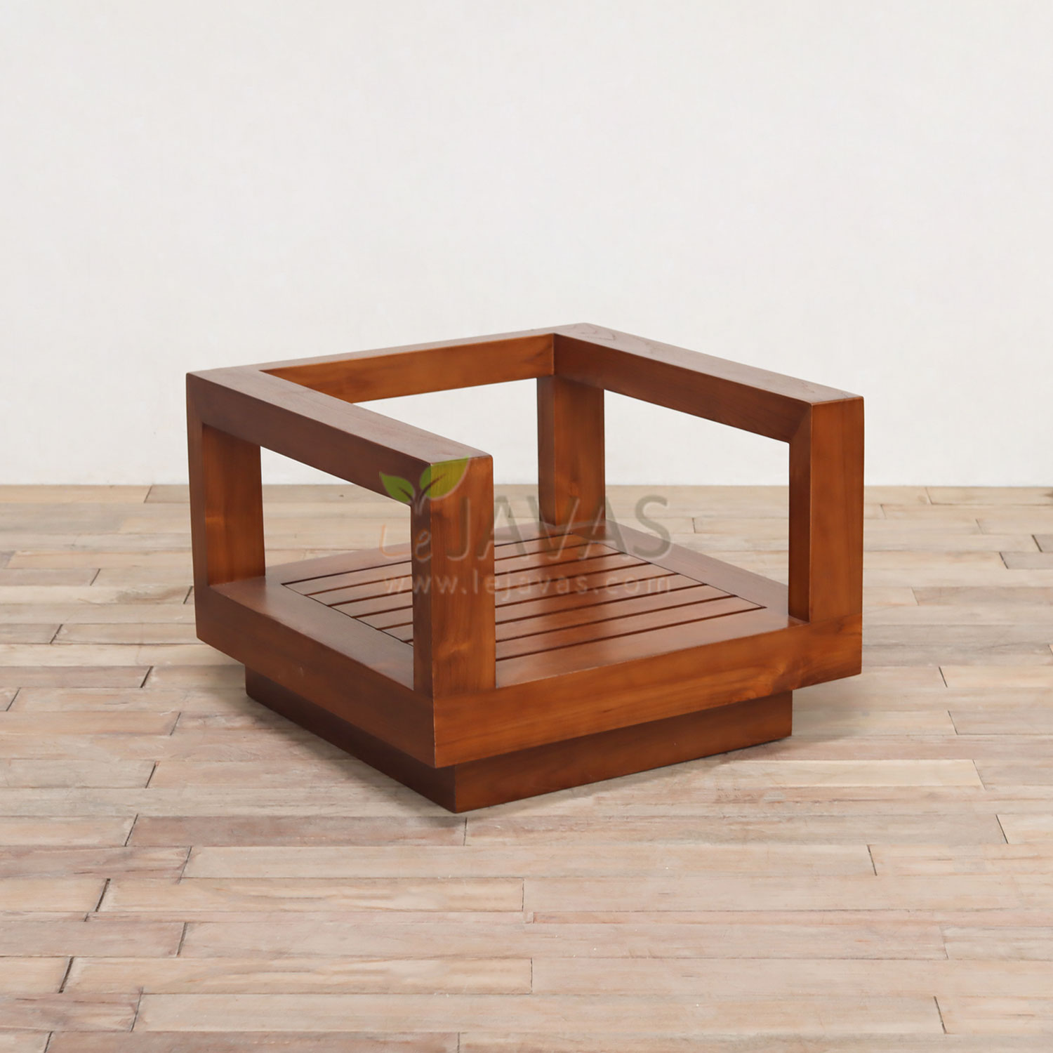 ZOE Armchair 80 x 74 x 55 CM, Walnut Treatment
