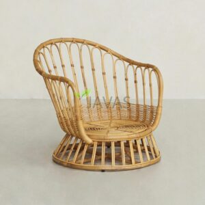 Narelle Lounge Chair handcrafted natural rattan lounge chair for luxury resort and hotel furniture projects