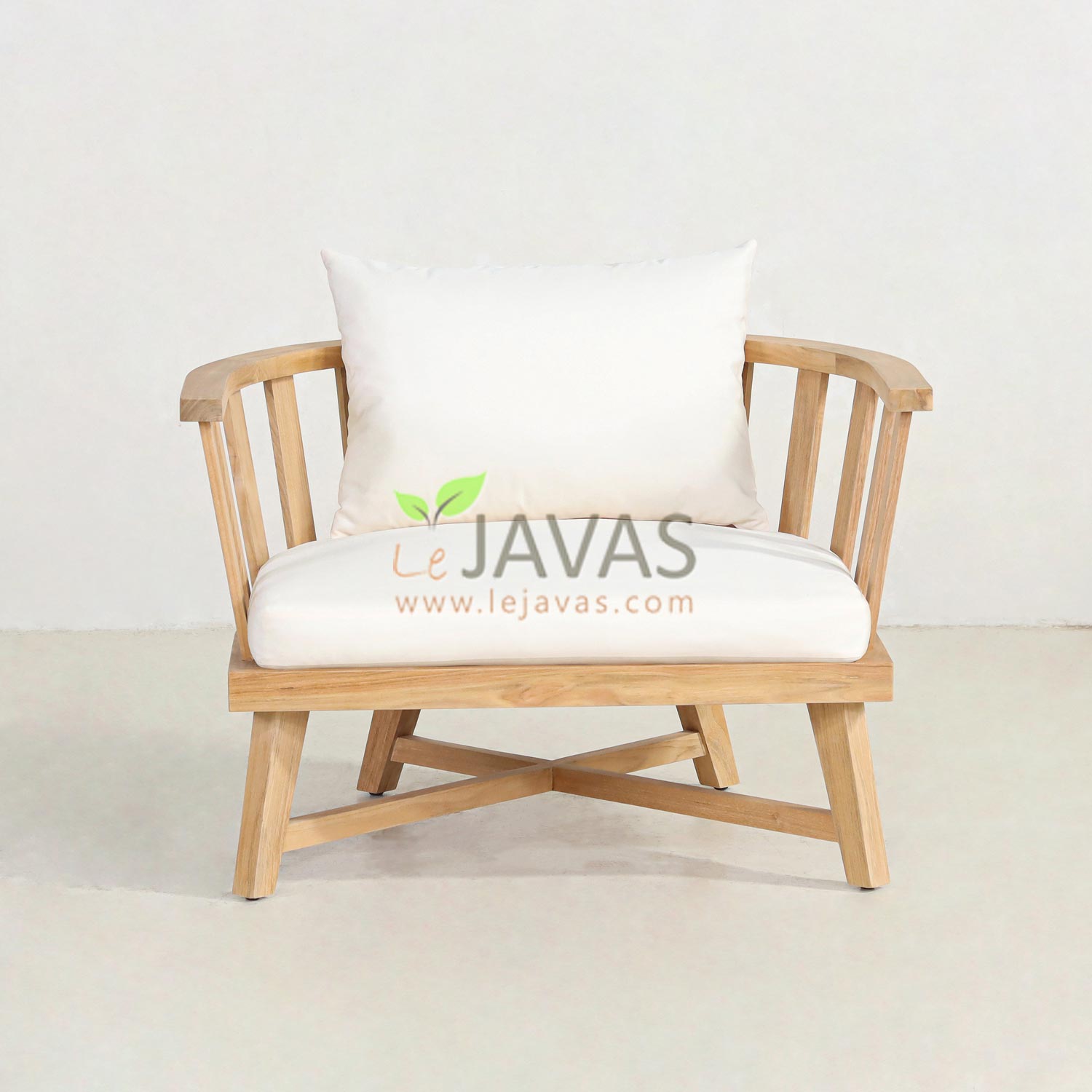 Solea Lounge Chair teak furniture indonesia factory